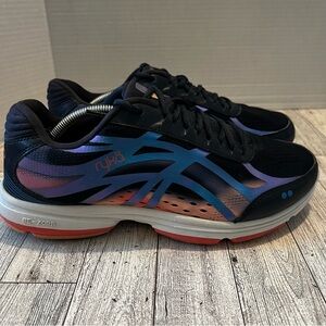 Ryka Womens Devotion Plus 3 Navy Pink Blazer 9 WIDE Comfort Athleisure